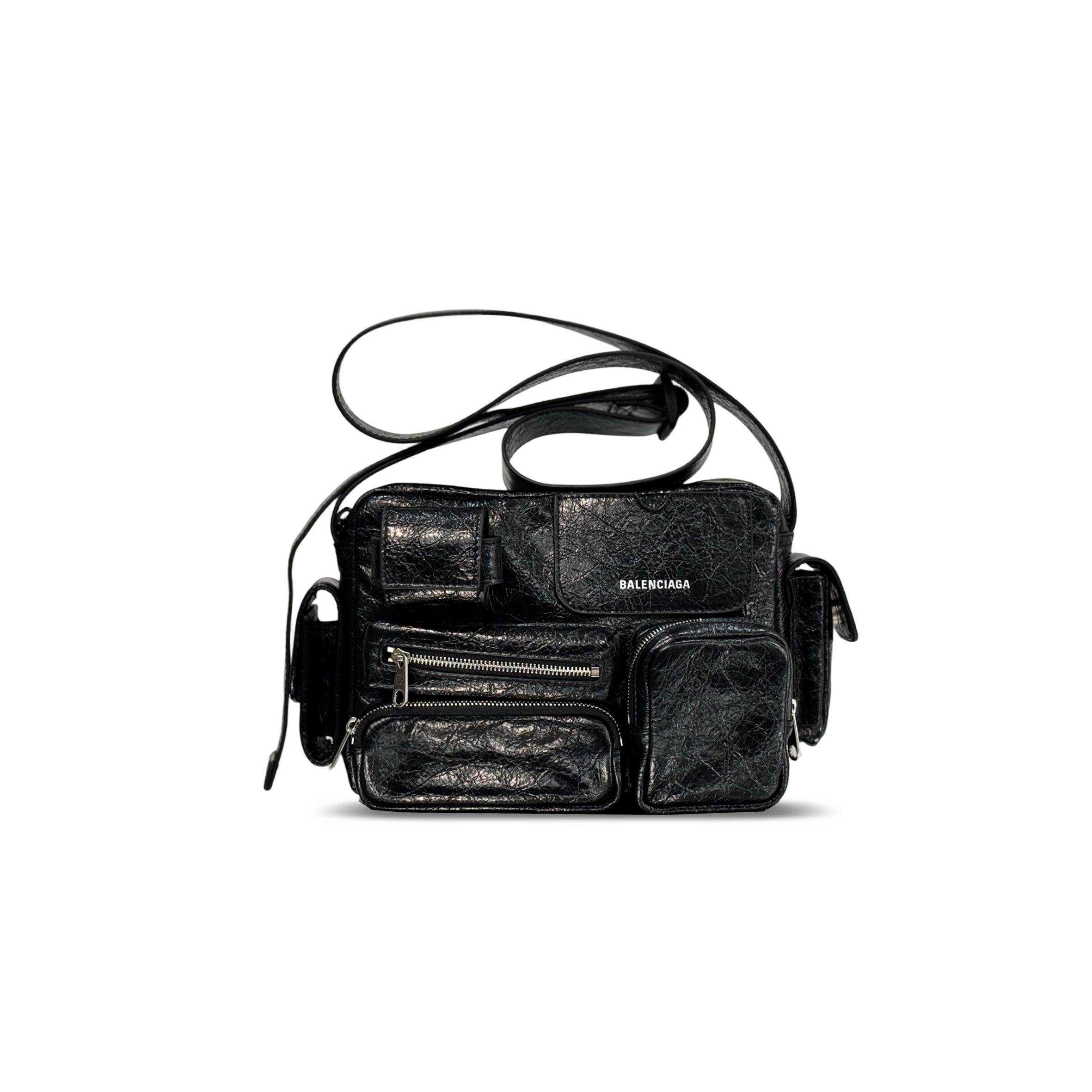 BALENCIAGA SUPERBUSY XS CAMERA BAG (22*16*6cm)